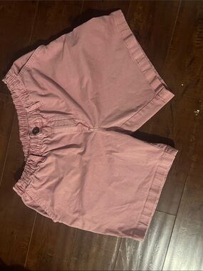 chubbies Pink Elastic-Waist Men’s Bermuda Shorts